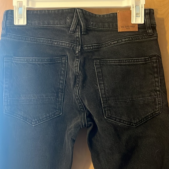 We The Free Black Faded Denim NEW - Picture 5 of 5